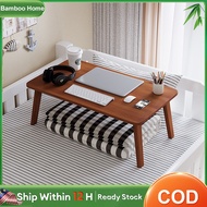 Foldable Desk Meja Lipat 60/70/80CM Bamboo Foldable Table Bed Table Bay Window Table折叠桌