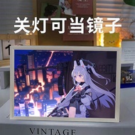 Blue Archive White State Reiko Night Light Atmosphere Gift Creative Decoration for Girlfriend Anime 