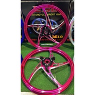SPORT RIM ESL CNC 5 BATANG PNP NVX V3 ABS CANDY COLOUR  SIZE 1.6*1.6*17INCH NEW STOCK 2026