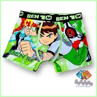 ⋁ ⊍ ⛊ Benten Boxer Brief For Adult Ben10 Ben-10 Boxers Shorts Men Underwear 1pc