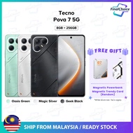 Tecno Pova 7 5G/LJ7 (8GB+256GB) Original Tecno Malaysia Warranty + Free Gift