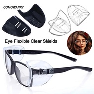 COMOWANR7 Eye Flexible  Shields, Fashion Protective Cover Goggles Glasses Protection, Universal Eye 