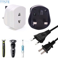 TTSTE EU to UK Socket Adapter Electrical Wall Socket 1.6A 250V Power Plug Adapter EU Plug Converter 