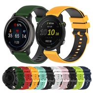 20mm Silicone Watch Band for Garmin Forerunner 245/245M/645/55/Venu SQ/ Vivoactive 3 Strap Sport Bracelet Watchband