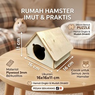 SR1 classic model Syrian hamster house, jumbo hamster house, adult hamster house, Syrian hamster hou