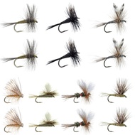 RoxStar Fly Shop Dry Fly Hatch Pack! | 14 Premium Dry Flies for Trout + 1 Year Membership to Trout U