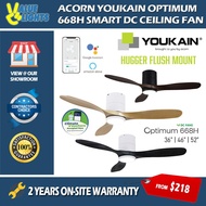 [Climate Voucher] YOUKAIN by Acorn Optimum YJ-668H Hugger DC Smart Ceiling Fan  36" / 46" / 52" for 
