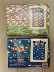 $180@每款 雙人床品床單枕套 1688針 bedding pillow case fitted sheet 雙人4尺 床笠 枕袋 枕套 4尺床 moomin 嚕嚕米 moomin代購 moomin