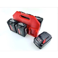 Milwaukee M18 battery case holds 6 batteries