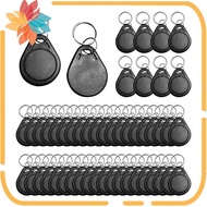 50Pcs T5577 Writable 125kHz RFID Key Fob Proximity ID Card Token Tag, 125khz RFID Writable Rewritabl