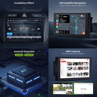 GEARELEC จอ android ติดรถยนต์ 7 นิ้ว 9 นิ้ว 10 นิ้ว แอนดรอยด์ 13 หน้าจอสัมผัสแบบเต็ม Wifi GPS บลูทูธ EQ แท้ 2din Car Android Screen เครื่องเล่นวิทยุ FM วิทยุติดรถยนต์ 7" 9" 10" จอ android ติดรถยนต์ เครื่องเสียงรถยนต์พร้อม 48 ธี จอแอนดรอยด์ติดรถยนต์