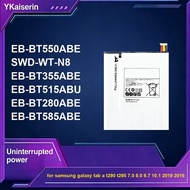4000-7800mAh Swd-WT-N8 EB-BT355ABE EB-BT515ABU Tablet Battery For Samsung Galaxy Tab a T290 T295 7.0