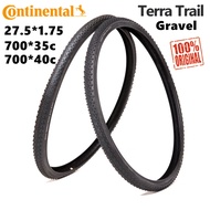 Continental Terra Trail 700x35C/40C  27.5MTB Road Bike Gravel Tire Wire Tyre E25 Shieldwall System PureGrip Compound No Folding Tyre