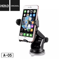 Holo Car Phone Holder A-05 ที่ยึดโทรศัพท์มือถือในรถยนต์ แบบติดดูดกระจก หรือ บนคอนโซล มีของพร้อมส่ง