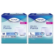 TENA Plus Proskin Adult Disposable Pants Diapers M-9pc / L-8pc