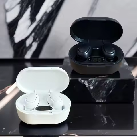 Original E7S Wireless Bluetooth Headset with Mic LED Display Earbuds for TWS Earphone Bluetooth Head