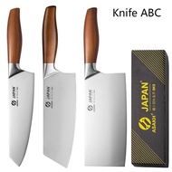 [Hot A New] Japanese Kitchen Knives Set Stainless Steel Fish Fillet Meat Cleaver Chef  Sushi  Slicin