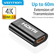 Vention 4K*2K HDMI Repeater Extender Amplifier Up to 10M 60M active signal Female to Female Display