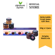 Signature Market Delectable Fruit Jams Gift Box (20g x 5 jars)