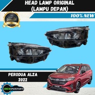 Original Perodua Alza D27A 2022 New Model Head Lamp Lampu Depan 100% New High Quality