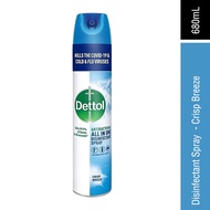 Dettol Disinfectant Spray 680ml - Crisp Breeze HTM Pharmacy