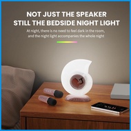 Wireless Karaoke Machine Karaoke Speaker with LED Light Kareoke Singing Machine Microphone Speaker Mini Karaoke hjusg