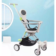 Xe Đẩy Gấp Gọn Hai Chiều V-Baby Q2 Gấp Siêu Gọn Tiện Mang Du Lịch