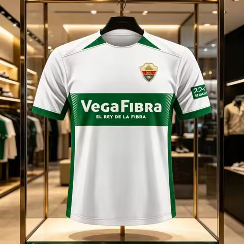 Hot 2026 Elche Style Jersey Home Away Fan Version Men's and Women's Children's Breathable Casual Spo