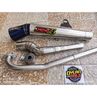 DAENG SAI4 OPEN PIPE WITH SILENCER FOR SMASH 115