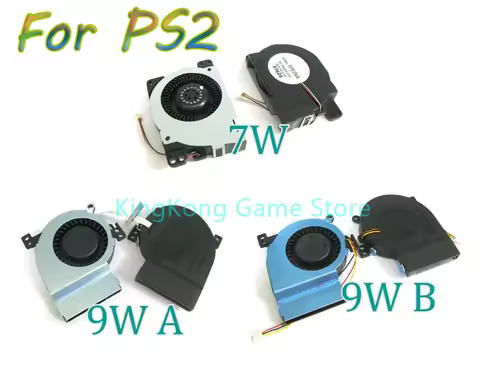 1PC Cooling Fan For PS2 Slim 7W 9W Built-in Cooling Fan For PS2 70000 90000 Repair Part Game Console