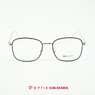 Optik Saudara - Korean Eyeglass Frames - Square Glasses F OL IRYSHA BLK|SLV 52