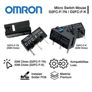 TOMBOL Micro Switch Mouse Omron D2FC-F-7N D2FC-F-K Mouse Micro Switch Click Button Switch AR21 High 