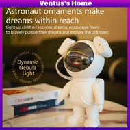 Astronaut Galaxy Projector Starry Sky Night Light Bluetooth Speaker Star Moon Galaxy Light Room Deco