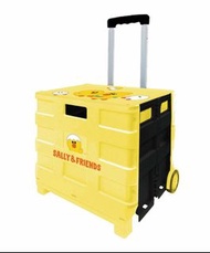 Line Friends摺疊式兩輪拉桿購物車