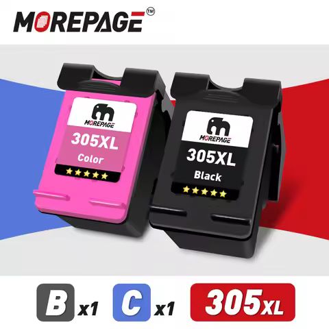 MorePage 305XL Replacement Ink Cartridge For HP 305 XL HP305 XL DeskJet 2710 2720 4110 4120 4130 601