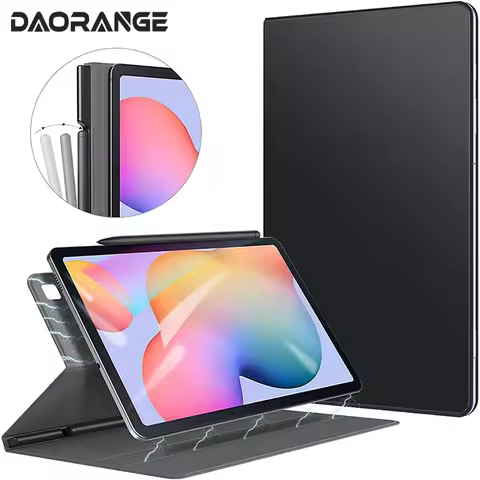 Magnetic Tablet Case For Samsung Galaxy Tab S6 Lite 2020 SM-P610 P615 Smart Cover For Galaxy Tab S7 