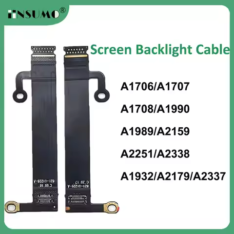 Original New for Macbook Pro 13'' 15'' A1707 A1706 A1708 A1989 A1990 LCD Cable Display Backlight Cab
