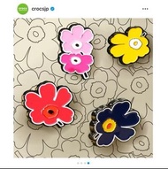 代購 marimekko x Crocs x Marimekko Charm 鞋扣組 一套5個 CROSS 洞洞鞋 厚底鞋 Uniquely You