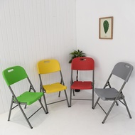Folding chairs home office dining chairs leisure chairs portable plastic stools chair simple training tables and chairs.