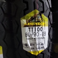 TYRE DUNLOP/FKR TT100 ROADMASTER TUBELESS 80/90-18/70/90-17/80/90-17