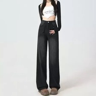 Baggy Women's Baggy Jeans - Korean Style Wide Leg Jeans - Schena Style Baggy Jeans