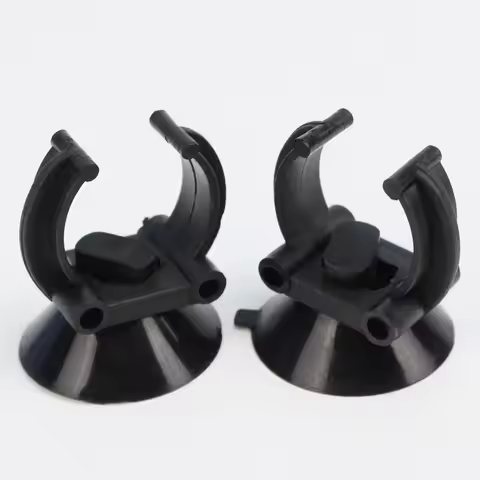 5Pcs Aquarium Heater Suction Cup Clip Fish Tank Water Pipe Heating Rod Tubing Sucker Holders Fish Ta