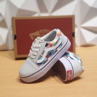 Vans Os Checkerboak Rainbow Children's Shoes, Cool Kid Vans Shoes