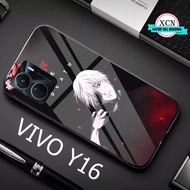 HP Latest VIVO Y16 2022 Glass Softcase [XCN.18] VIVO Y16 2022 ANIME Motif Case - Casing VIVO Y16 202