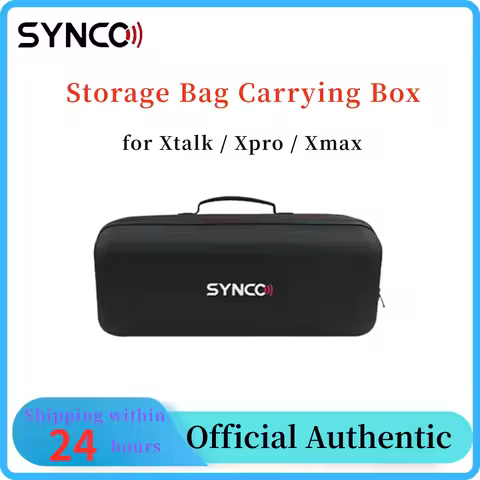 Synco Storage Bag Carry Bag for Synco Xtalk X2 X3 X4 X5 Xtalk / Xpro / Xmax Series Wireless Intercom