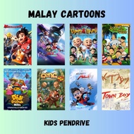 PENDRIVE KARTUN MELAYU KANAK KANAK 32GB KINGSTON USB - PENDRIVE CERITA KARTUN KANAK KANAK 2025