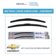 [CHEVROLET] - Set of 2 K368 3-piece wipers - Genuine Kanta wipers - Spark,Aveo,Cruze,Captiva,Orlando