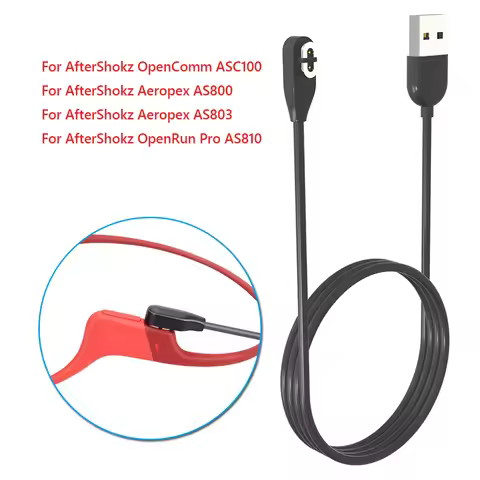 Bone Conduction Headphones Charger For Aftershokz Aeropex AS800/ S803/ S810 Shokz OpenRun Pro Magnet