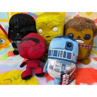 Plush Toy Dolls Stuffed Toy Star War Darth Vader R2-D2 Sith trooper C-3PO Chewbacca Present Bed Car 