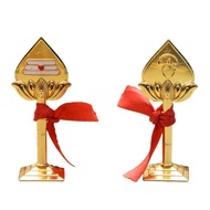 Murugan VEL (metal- GOLD/color) for car dashboard, Home,Office table,prayer room/MURUGAN VEL